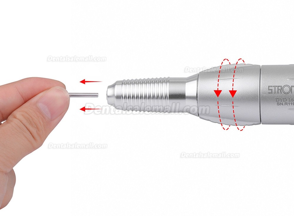 STRONG 120II Dental Lab Micromotor Handpiece 35000RPM 2.35mm Bur size